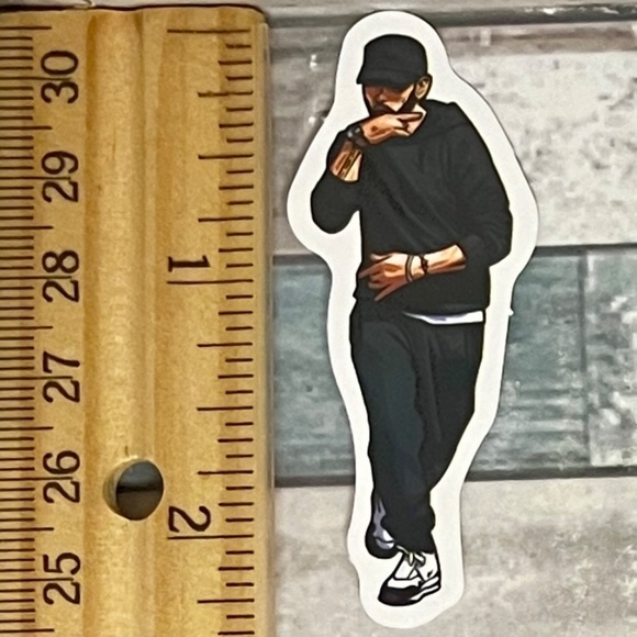🌀10/$10🌀 Hip Hop Reusable Waterproof Vinyl Sticker Decal - Picture 1 of 1